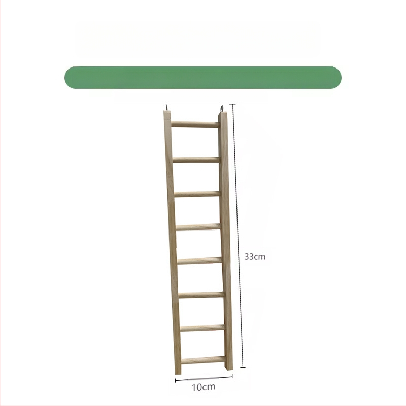 Pat din lemn masiv pentru papagal, bujor negru Phoenix, piele de tigru, scări de alpinism, platformă pentru colivie, decor pentru păsări, ustensile pentru păsări, consumabile