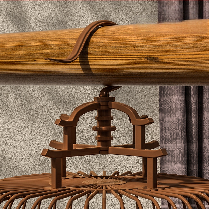 Linnupuuri kodu, suur luksuslik villa, vintage-stiilis plastist kandekuru, pojengist, tiigri nahast pärlpapagoist linnupuur