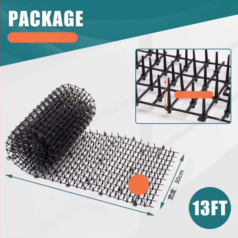 Nokat protiv trnja za mačke, prekogranični repelent za mačke, artefakt za otjeravanje staze na plastičnu vrtnu prostirku s trnjem, kućnu prostirku s mrežastom prostirkom za vrtlarenje i kućne ljubimce