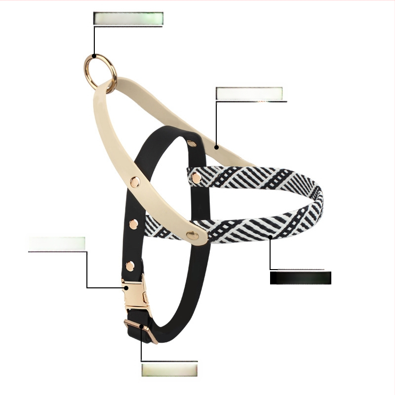 Prekogranični novi konop za vuču pasa, prsluk za kućne ljubimce, lanac za pse, mali i srednji pas, korgi, prsni remen za pse
