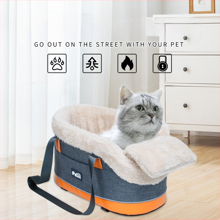 Auto Lemmiklooma pesa automatt kassi turvatool keskjuhtimisega pesa Bomei Teddy välja kaasaskantav kott lemmikloomatarbed