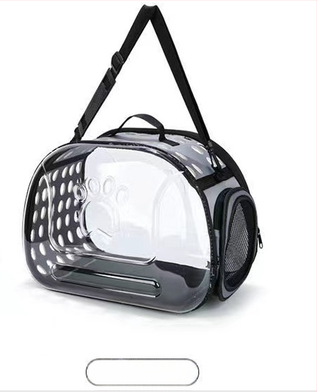 Crossbody väljaminev lemmikloomakott hingav kaasaskantav lemmiklooma seljakott kassi seljakott kokkupandav läbipaistev kassikott suure mahutavusega hulgimüük