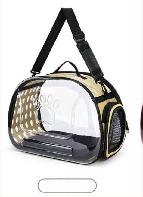 Crossbody väljaminev lemmikloomakott hingav kaasaskantav lemmiklooma seljakott kassi seljakott kokkupandav läbipaistev kassikott suure mahutavusega hulgimüük