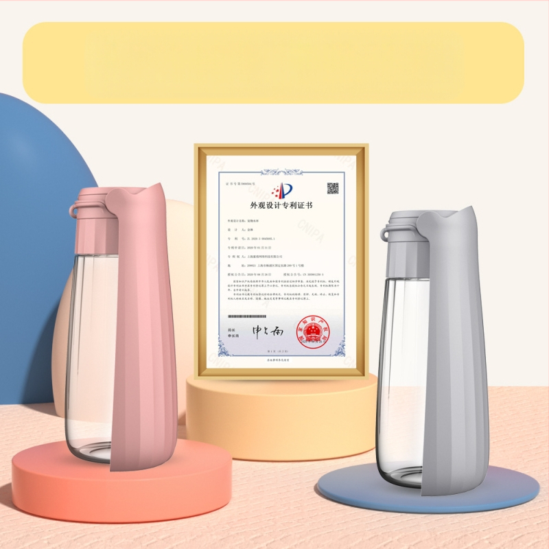 Cană de apă pentru excursii cu câini, fierbător portabil pentru câini, cană de plimbare, sticlă de apă pentru plimbare cu câini, apă potabilă pentru animale de companie, distribuitor de apă, consumabile