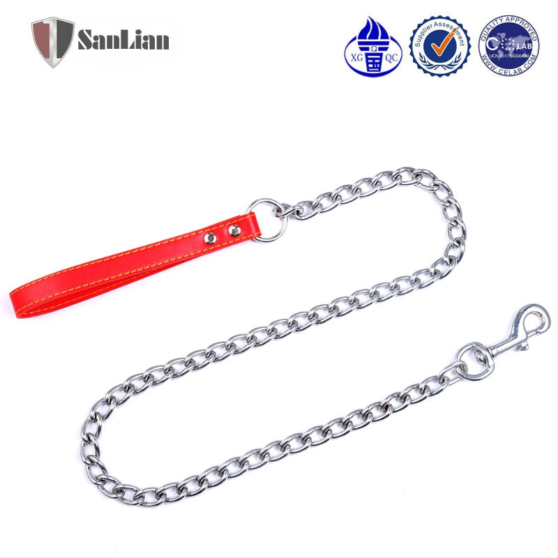 Izravno iz tvornice, pribor za kućne ljubimce, vučno uže, lanac od kože, veleprodaja 120 cm trostruko