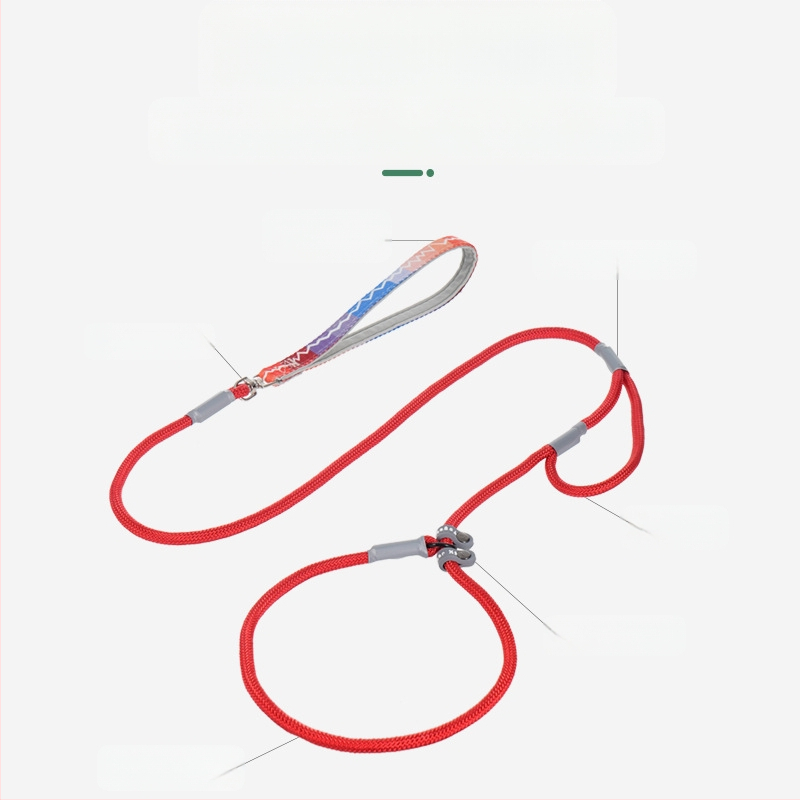 Директни продажби от фабриката на универсална каишка за кучета P-Chain, против експлозия, против откъсване, инструмент за разхождане на кучета, търговия на едро с домашни любимци, преносима