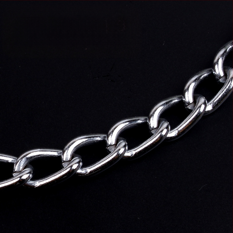 Въже за теглене на домашни любимци метална верига за кучета въже за кучета желязна катарама верига верига верига верига за кучета въже фабрика директни продажби