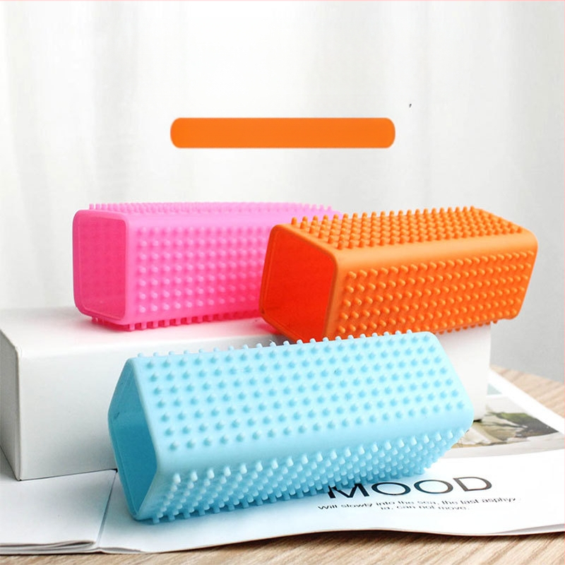 Βούρτσα σιλικόνης αποτρίχωσης Hartley, καθαριστική τρίχα γάτας, χτένα για τρίχες γάτας, χτένα για σκύλους, καθαρισμός κατοικίδιων ζώων, κολλώδης αποτρίχωση