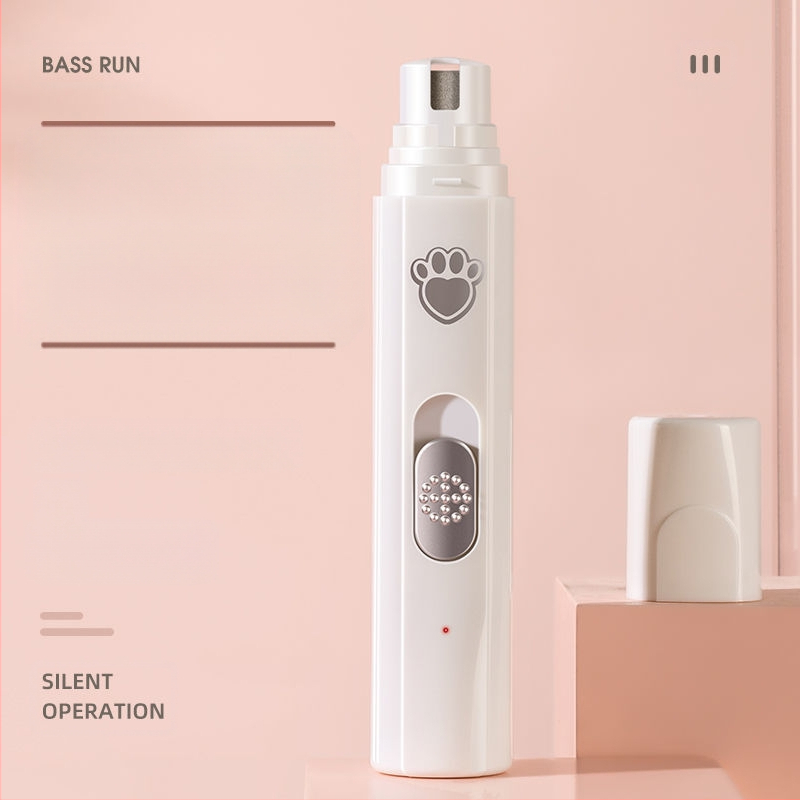 Vaikne lemmikloomade küüneviil, kassi elektriline maniküürilõikur, koera küünelõikur, teddy-küünelõikur, laetav lihvimisseade