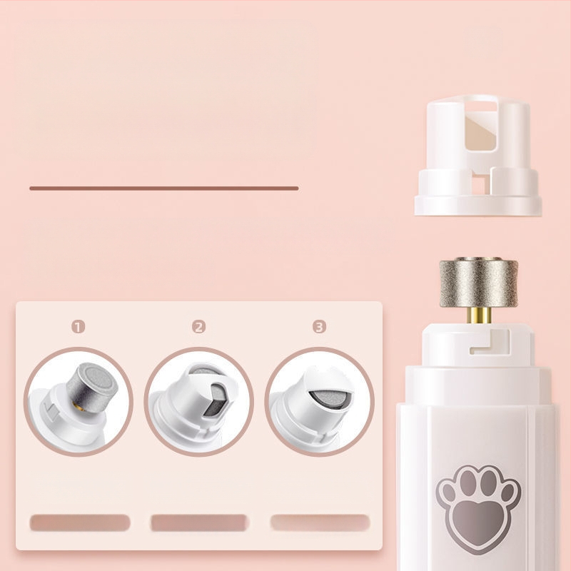 Vaikne lemmikloomade küüneviil, kassi elektriline maniküürilõikur, koera küünelõikur, teddy-küünelõikur, laetav lihvimisseade