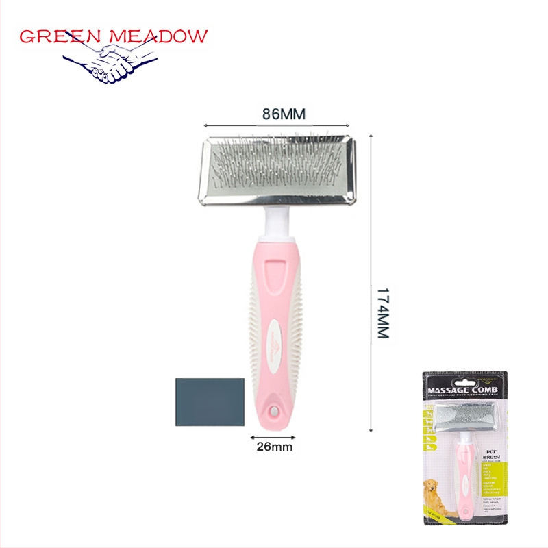 Lemmikloomatarvete lemmikloomade kamm kassi karvade hõljumiseks karvade eemaldamiseks kammirea kammi koerakarvade nuga sõlmekammi otsemüük