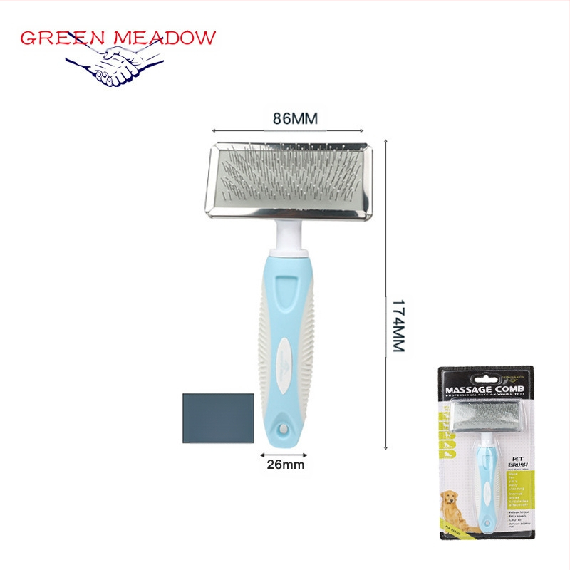 Lemmikloomatarvete lemmikloomade kamm kassi karvade hõljumiseks karvade eemaldamiseks kammirea kammi koerakarvade nuga sõlmekammi otsemüük