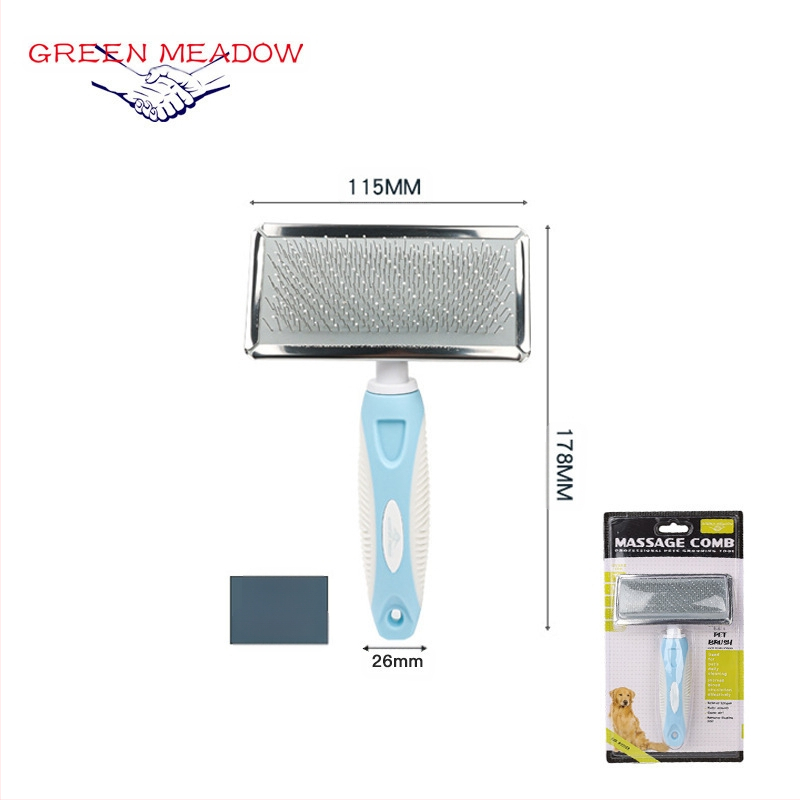 Lemmikloomatarvete lemmikloomade kamm kassi karvade hõljumiseks karvade eemaldamiseks kammirea kammi koerakarvade nuga sõlmekammi otsemüük