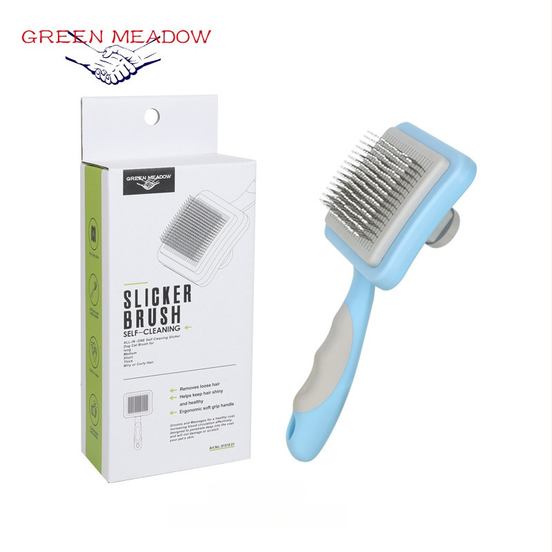 Lemmikloomatarvete lemmikloomade kamm kassi karvade hõljumiseks karvade eemaldamiseks kammirea kammi koerakarvade nuga sõlmekammi otsemüük