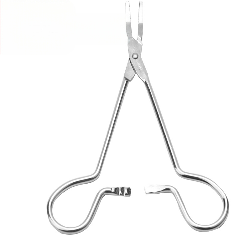 Roostevabast terasest kõrvakarvade kitkumise tangid koera kõrvade kitkumiseks teddy kassi peatamistangid lemmikloomade kõrvade puhastusvahendid