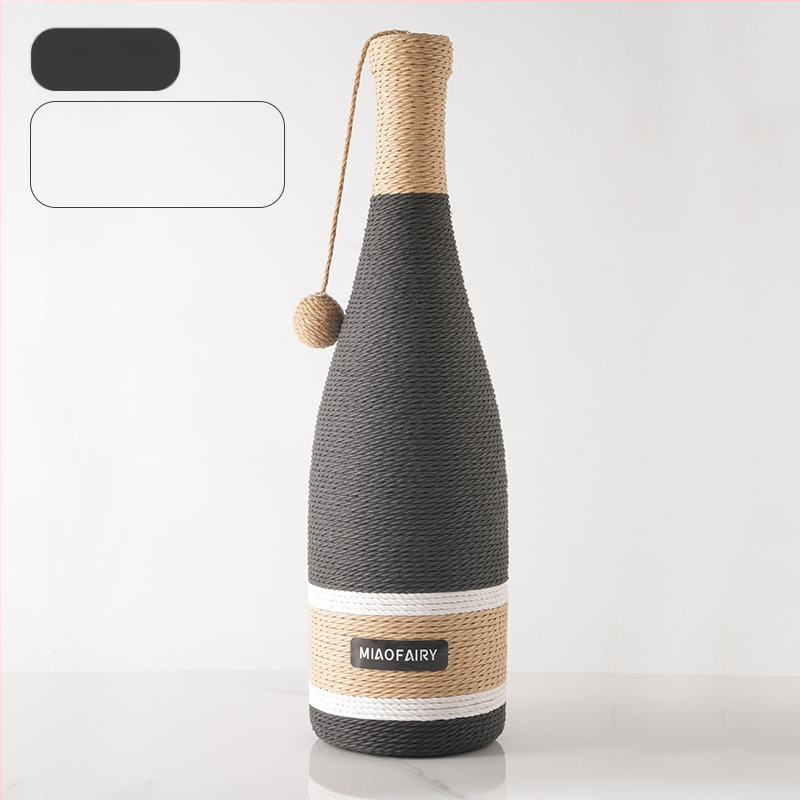 Дъска за драскане за котки от сизал, устойчива на износване, трохи, вградено гнездо за котки, екстра голям, устойчив на надраскване, негниещ леген за котки, дъска за котешки нокти