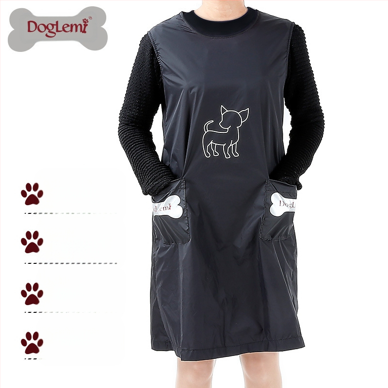 Εξωτερικό εμπόριο, ζεστό πώλησης ρούχων κατοικίδιων ζώων, αισθητικός, επαγγελματικά ρούχα εργασίας, αδιάβροχα, αντικολλητικά γούνινα, αναπνεύσιμα, ποδιά πλυσίματος