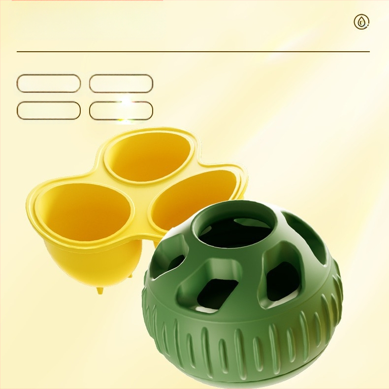 Нова силиконова топка за хранене на домашни любимци, топка за изтичане, играчка за кътници за кучета, силиконова пръчка за кътници за домашни любимци, домашни любимци