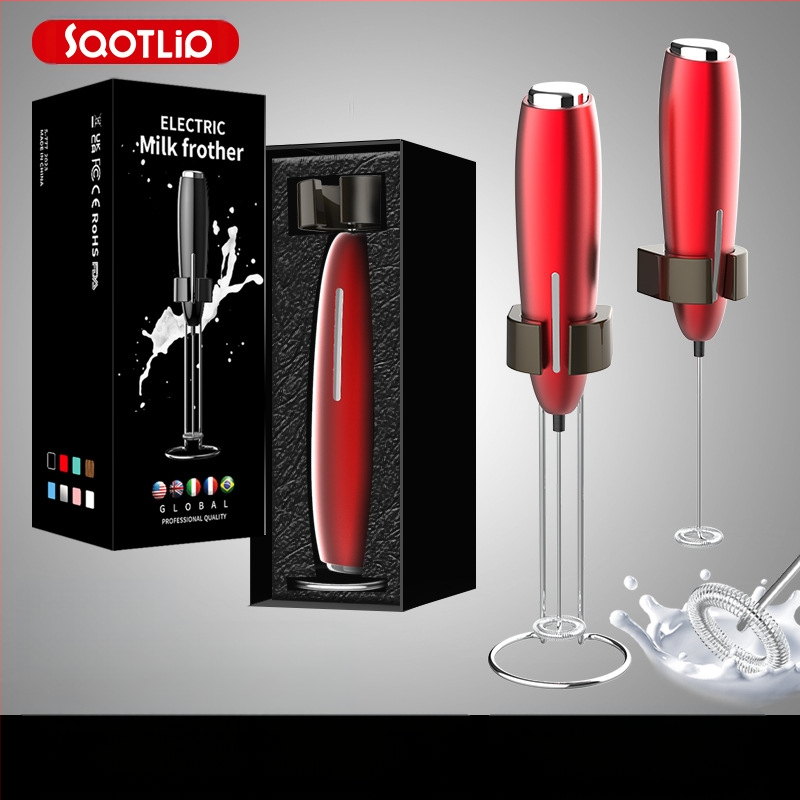 Naujas pieno plakiklis kavos plakiklis buitinis elektrinis pieno plakiklis pieno maišytuvas rankinis kiaušinių plakiklis pieno plakiklis