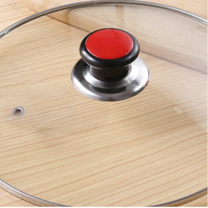 Puodo dangčio rankena, nerūdijančio plieno universalus puodo dangtelis, apsaugantis nuo nudegimų, puodo dangčio mygtukas, stiklinis puodo dangčio priedas, puodo dangčio viršus, karoliukas, puodo kauliukai