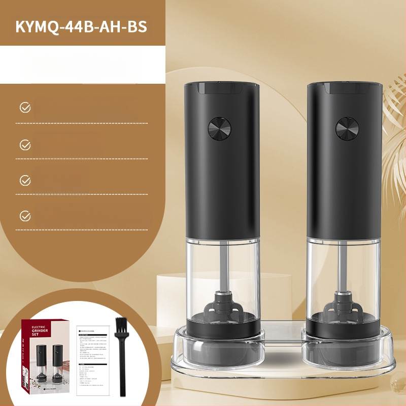 Производителите на Yuole могат да добавят LOGO кухненски артефакт трансгранична тенджера за готвене от неръждаема стомана с черен пипер, електрическа мелачка за пипер