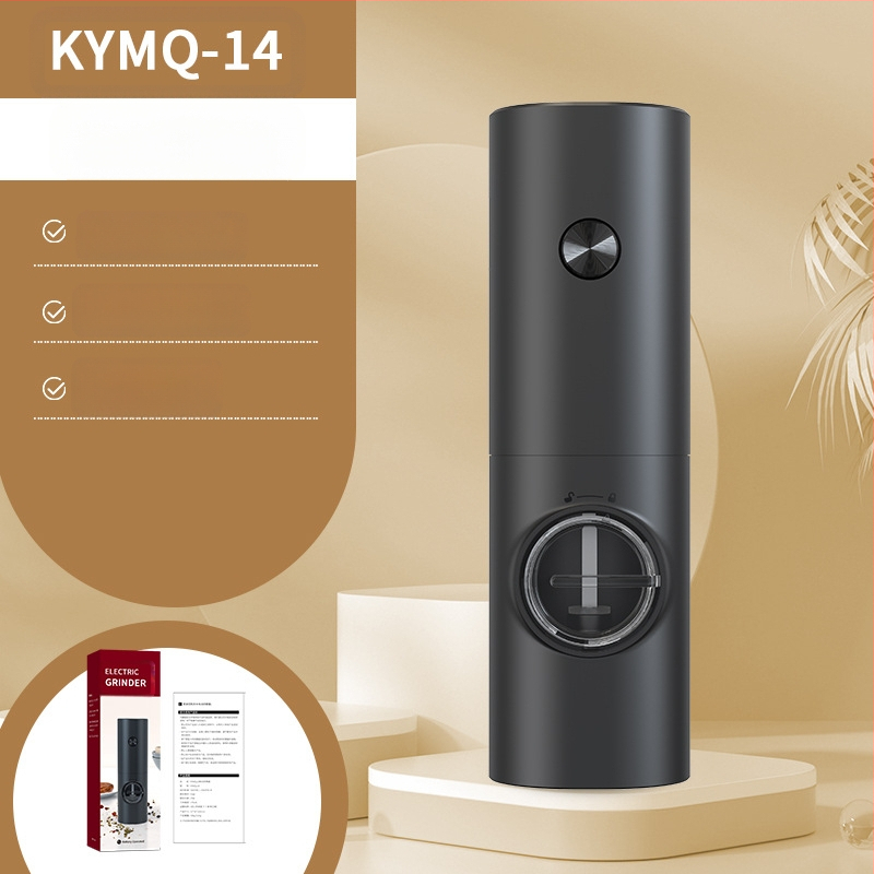 Производителите на Yuole могат да добавят LOGO кухненски артефакт трансгранична тенджера за готвене от неръждаема стомана с черен пипер, електрическа мелачка за пипер