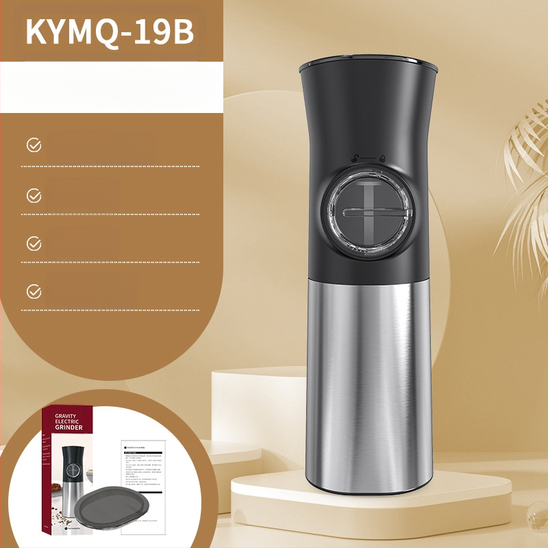 Производителите на Yuole могат да добавят LOGO кухненски артефакт трансгранична тенджера за готвене от неръждаема стомана с черен пипер, електрическа мелачка за пипер