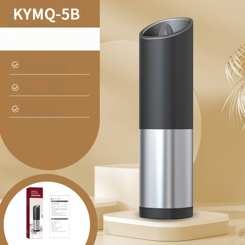 Производителите на Yuole могат да добавят LOGO кухненски артефакт трансгранична тенджера за готвене от неръждаема стомана с черен пипер, електрическа мелачка за пипер