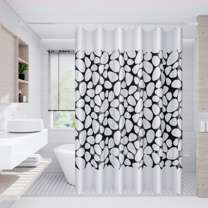 Dušikardin, spetsiaalne vannitoa vaheseina kardin vannitoa jaoks, augustamisvaba, lihtne paigaldada, veekindel, hallituskindel, privaatsuse kaitse