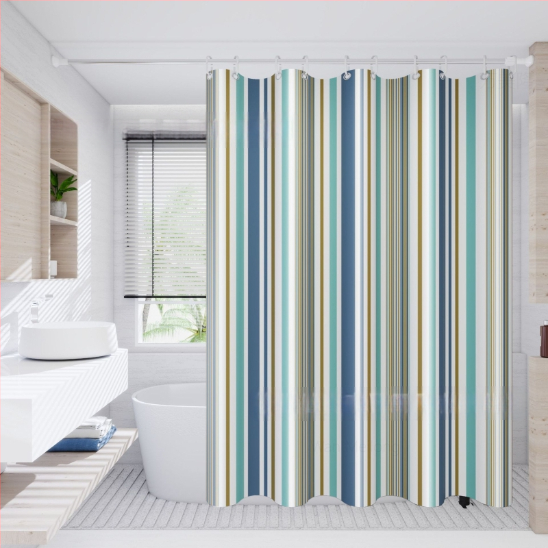 Dušikardin, spetsiaalne vannitoa vaheseina kardin vannitoa jaoks, augustamisvaba, lihtne paigaldada, veekindel, hallituskindel, privaatsuse kaitse