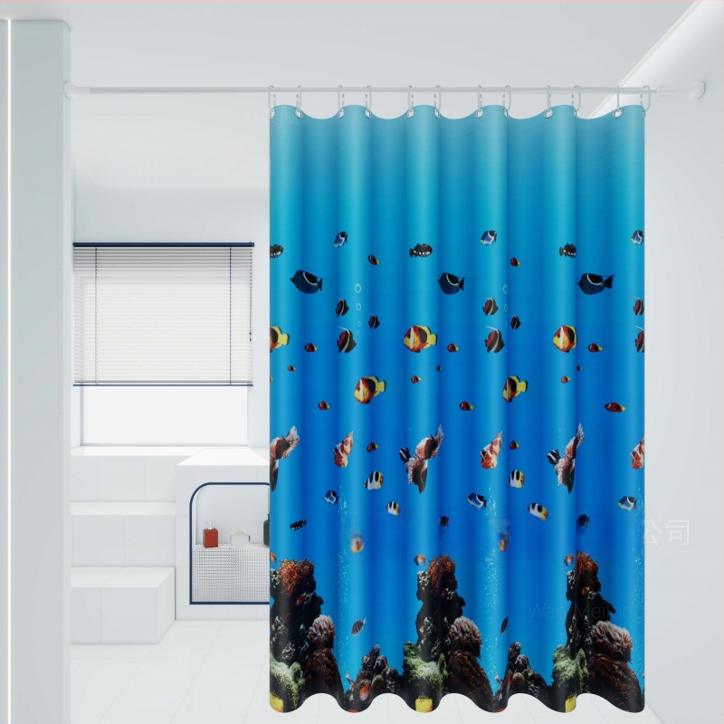 Dušikardin, spetsiaalne vannitoa vaheseina kardin vannitoa jaoks, augustamisvaba, lihtne paigaldada, veekindel, hallituskindel, privaatsuse kaitse