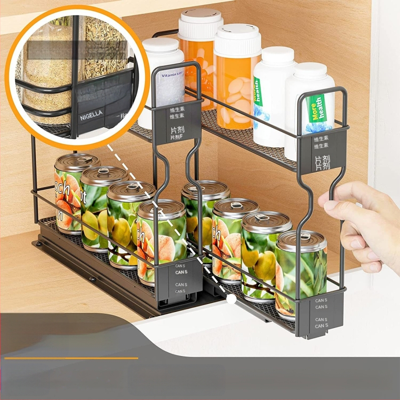 2023 köögis täiskomplekt maitseainepudelipurk multifunktsionaalne hoiuriiul mitmekihiline majapidamistarvete maitseainekarp maitseainehoidik