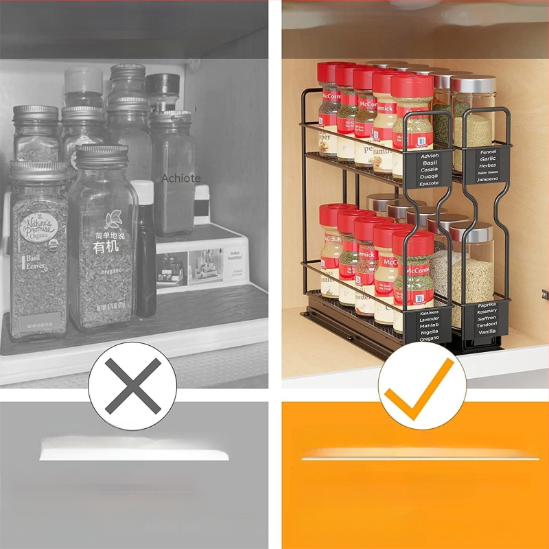 2023 köögis täiskomplekt maitseainepudelipurk multifunktsionaalne hoiuriiul mitmekihiline majapidamistarvete maitseainekarp maitseainehoidik