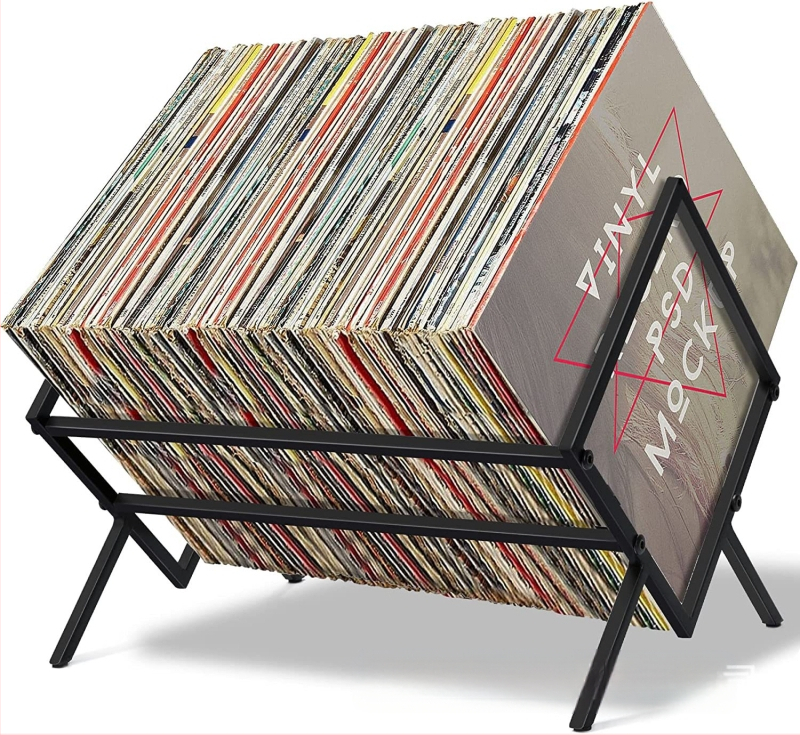 Paprastas geležinis darbalaukio įrašų laikymo stovas Kūrybinis biuras Knygynas Žurnalas Laikraščių stovas CD įrašų demonstravimo stovas
