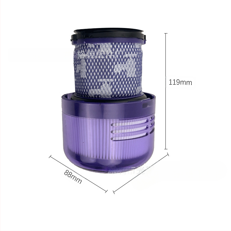 Piemērots Dyson putekļsūcēju piederumiem V6V7V8V10V11V11V12V15 DC38 priekšējā un aizmugurējā filtra elementa filtra sietam