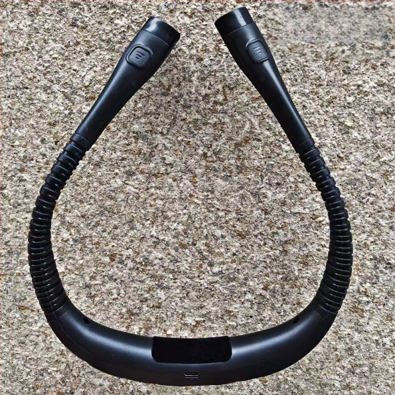 Lugemisripp-kaelalamp LED-silmakaitseks kolmekäiguline kolmevärviline ripp-kaelalamp kahe peaga valgustuslamp