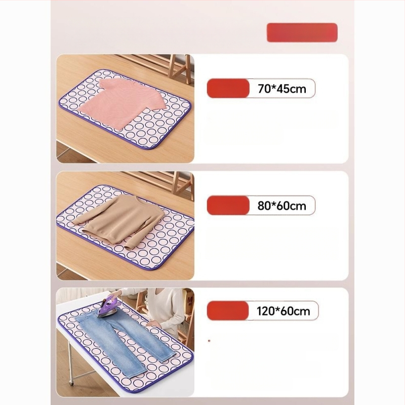 Buitinė lyginimo lenta Buitinė lyginimo lenta Šešių sluoksnių sustorinta šilumos izoliacija Vandeniui atspari sulankstoma nešiojama su lygintuvu pakabinama lyginimo mašina lyginimui