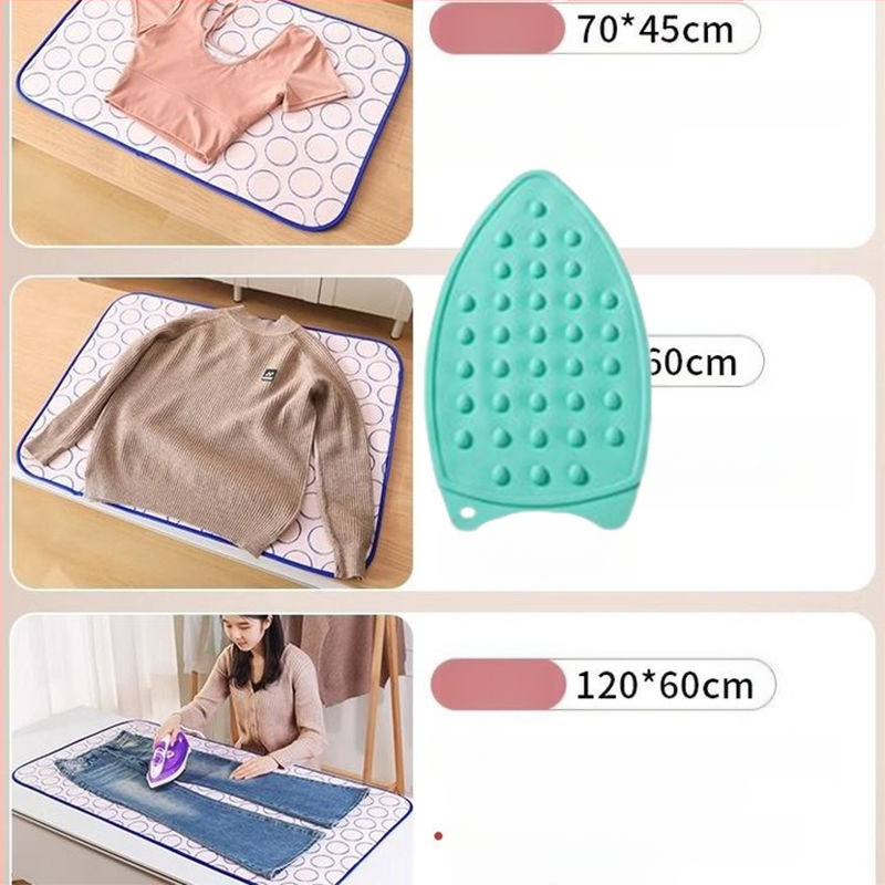 Buitinė lyginimo lenta Buitinė lyginimo lenta Šešių sluoksnių sustorinta šilumos izoliacija Vandeniui atspari sulankstoma nešiojama su lygintuvu pakabinama lyginimo mašina lyginimui