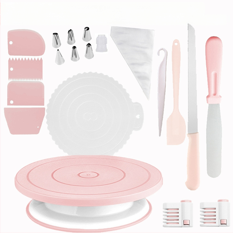 Libisemiskindel koogi pöördalus pöörleva laua kaunistuslaua ülikond koogi pöördalus kook ise-tee küpsetamisvahendid