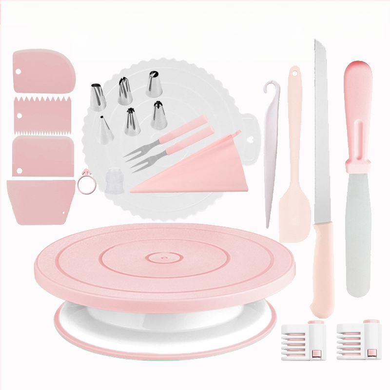 Libisemiskindel koogi pöördalus pöörleva laua kaunistuslaua ülikond koogi pöördalus kook ise-tee küpsetamisvahendid