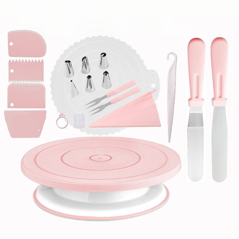 Libisemiskindel koogi pöördalus pöörleva laua kaunistuslaua ülikond koogi pöördalus kook ise-tee küpsetamisvahendid