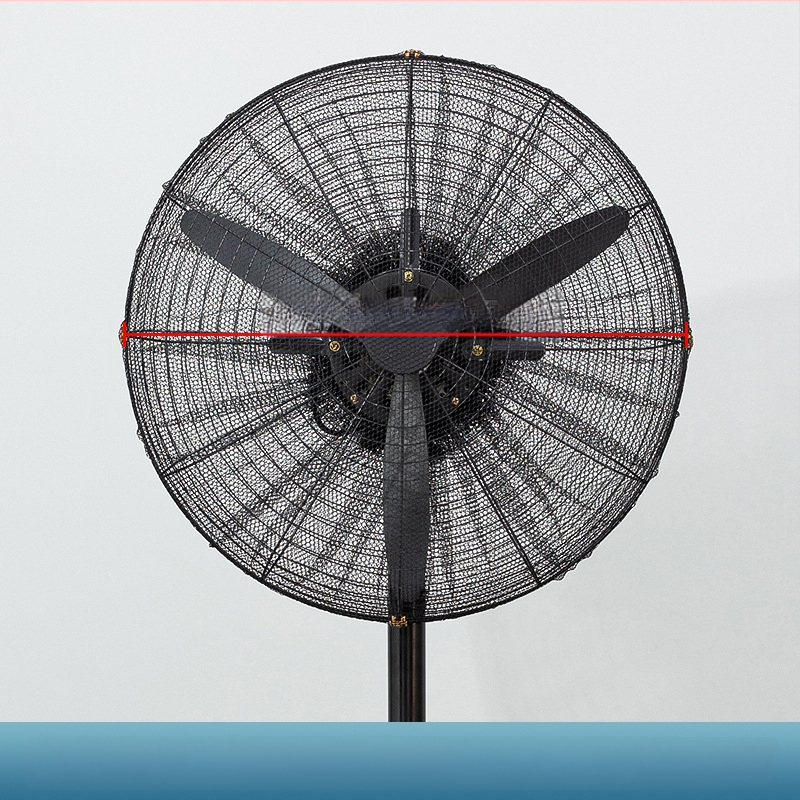 Pramoninio ventiliatoriaus dangtelis, apsaugantis nuo suspaudimo, rankinis grindų ventiliatoriaus apsauginis dangtelis, vaikams ir vaikams skirtas apsauginis tinklas, apimantis didelį ragų ventiliatoriaus tinklelį