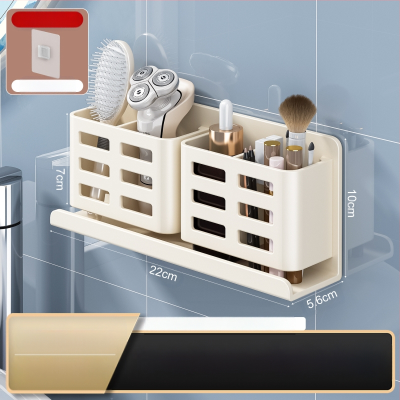 Vonios kambario šukų lentynėlė, tualetas be skylių, prie sienos tvirtinamas tualetas, kosmetinis skustuvas, dantų šepetėlis, dantų pastos laikymo cilindras