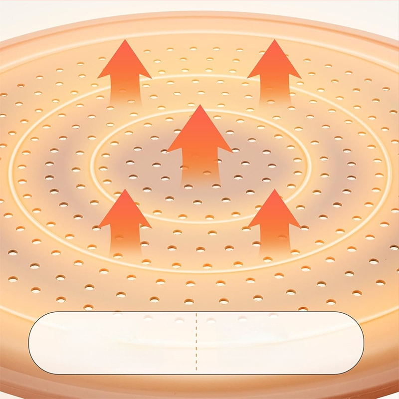 „Amazon“ nelimpantis picos padėklas, atsparus aukštai temperatūrai, lengvai valomas su skylutėmis, maistinio silikono picos padėklas kepimo reikmenims