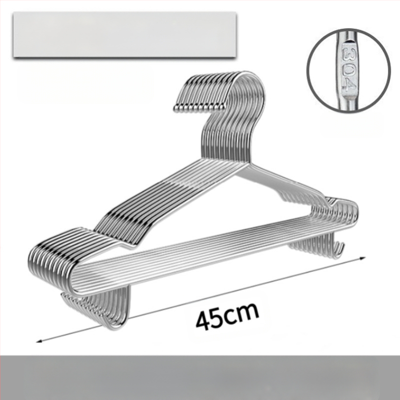304 roostevabast terasest kuivatusrest majapidamisriiulile, paksendatud paksendatud riidekonks, eriti paks beebi