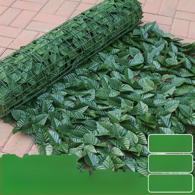 Imituoti augalai Sienų dekoracija Tvora Tvoros Lapai Balkonas Blokuojantys Dirbtinės gėlės Lubos Sodo Kiemo Tvora Žalieji Augalai