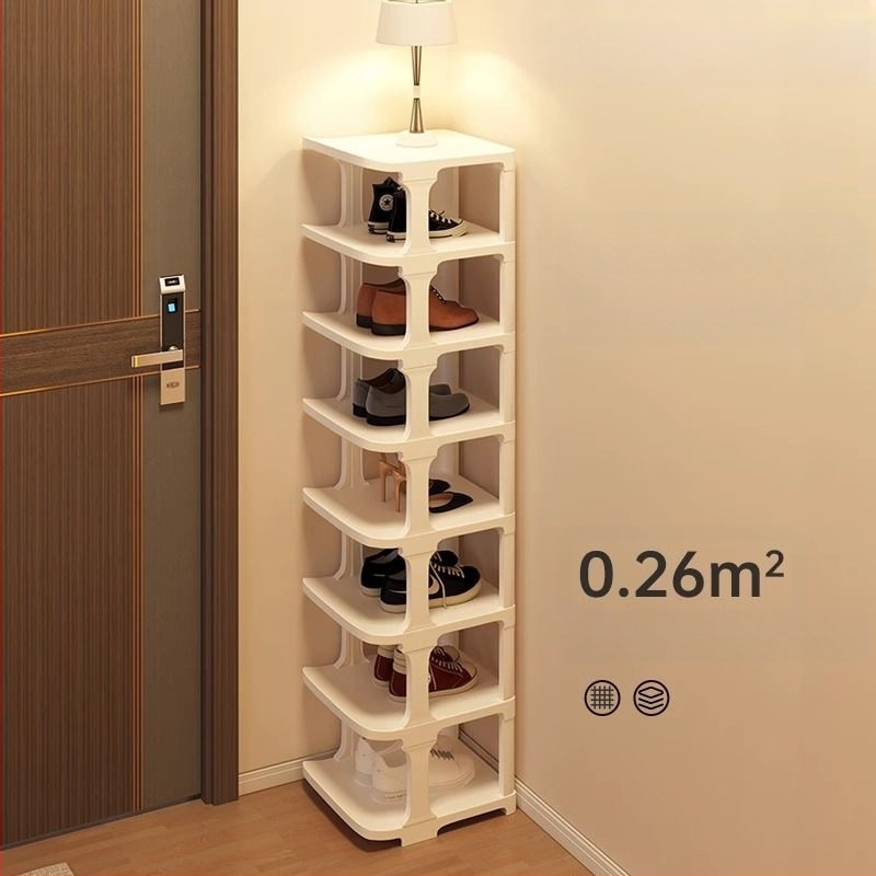 Kingariiuli uks Lihtne mitmekorruseline ühiselamu üürikorter Elutuba Majapidamine Ökonoomne Lihtne Kingade hoiustamine Vertikaalne