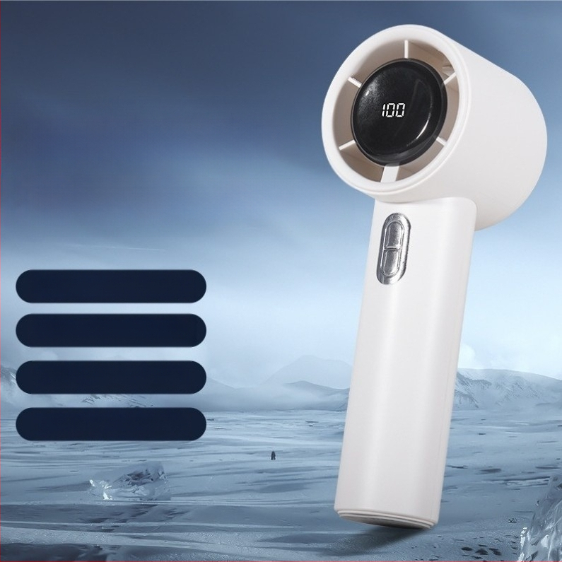 „Turbo 100“ didelio greičio lauko nešiojamas ventiliatorius su įkraunamu mini USB nešiojamu bešepetėliniu varikliu