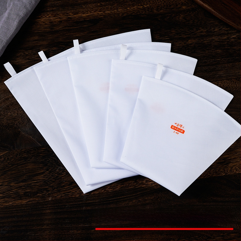 Paks puuvillane kondiitrikott, suur suurus, pigistatav küpsisekott, koore-kondiitrikott, majapidamises korduvkasutatav