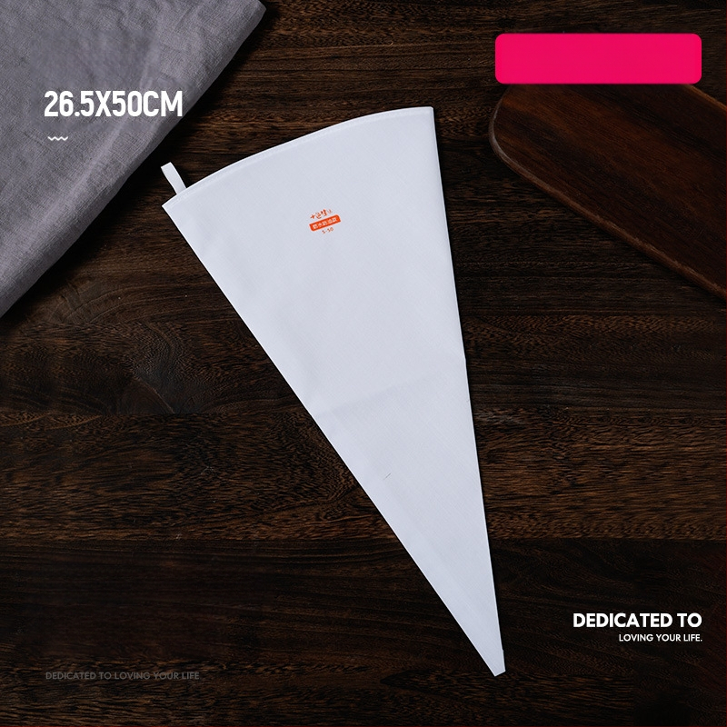 Paks puuvillane kondiitrikott, suur suurus, pigistatav küpsisekott, koore-kondiitrikott, majapidamises korduvkasutatav